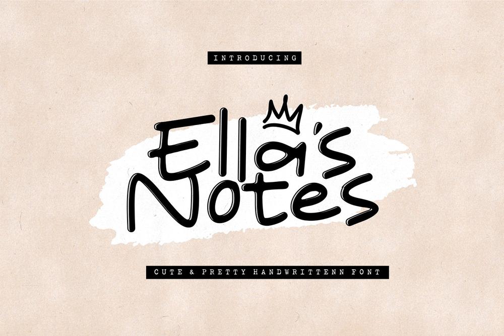 Ella's Note